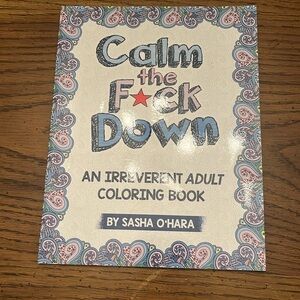 Adult Coloring book by Sasha O’Hara